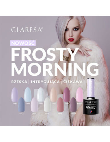 CLARESA Hybrid nail polish Frosty Morning 6 -5g