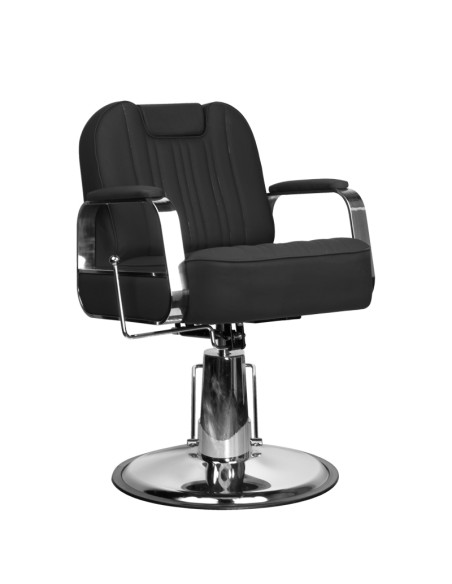 Gabbiano black stern barber chair