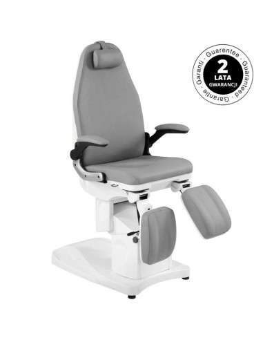 Electro podiatry chair azzurro 709a 3 strong Gray