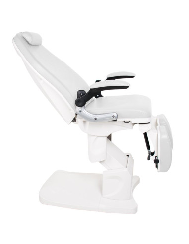 Electro podiatry chair azzurro 709a 3 strong white