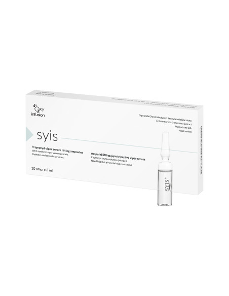 Syis lifting ampoules tripeptide viper serum 10x3ml
