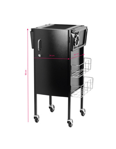 Gabbiano hairdressing helper deluxe 500 black