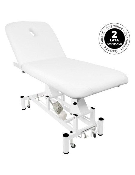 Electric bed for massage azzurro 684 1 strong White