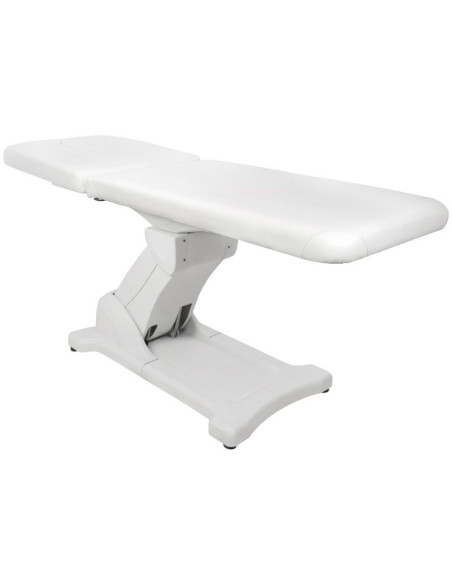 Electric bed for massage azzurro 808 2 pot. White