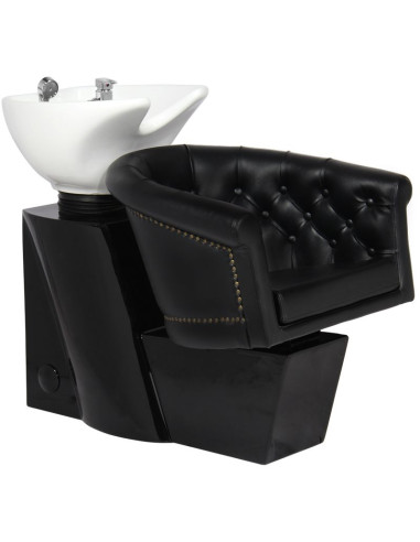 Gabbiano black hairdressing wash unit London