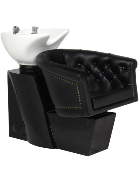 Gabbiano black hairdressing wash unit London