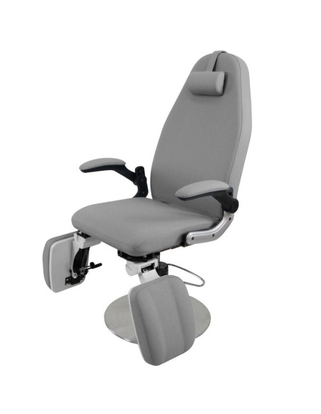 Hydraulic podiatry chair azzurro 713a gray