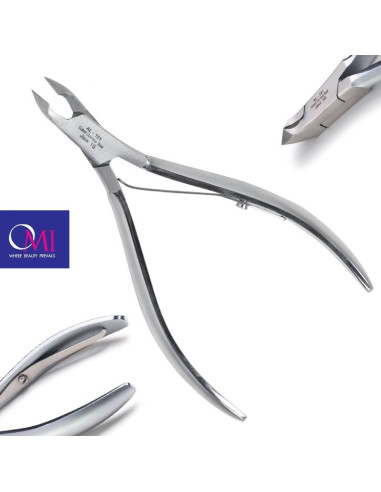 Omi pro-line clippers al-101 ​​acrylic nail nippers jaw16 / 6mm lap joint