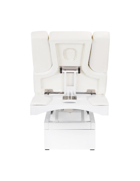 Spa cosmetic couch azzurro 815b in shiny white