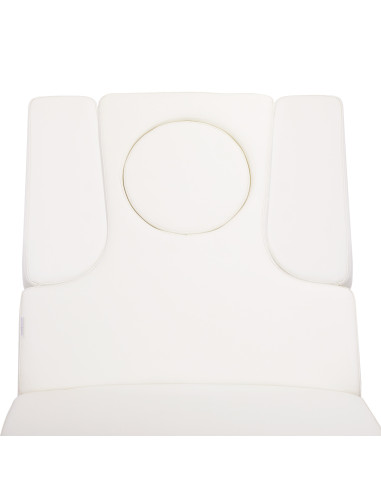 Spa cosmetic couch azzurro 815b in shiny white
