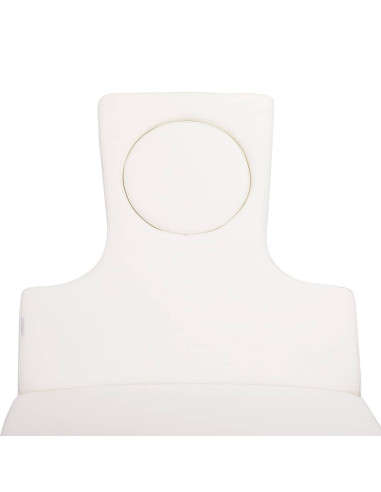 Spa cosmetic couch azzurro 815b in shiny white