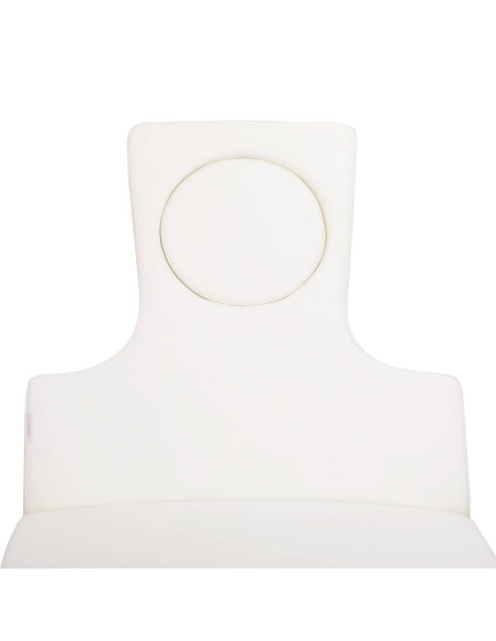 Spa cosmetic couch azzurro 815b in shiny white
