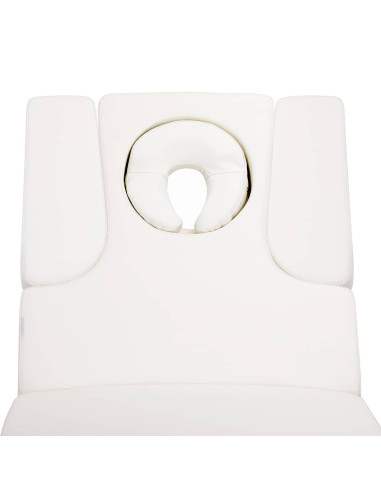 Spa cosmetic couch azzurro 815b in shiny white