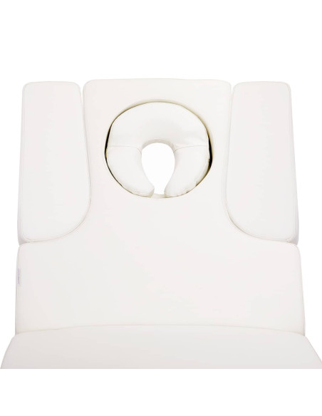 Spa cosmetic couch azzurro 815b in shiny white