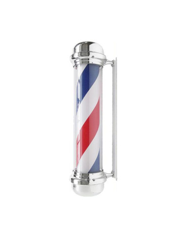 Illuminated plafond barber shop BB-02 silver large