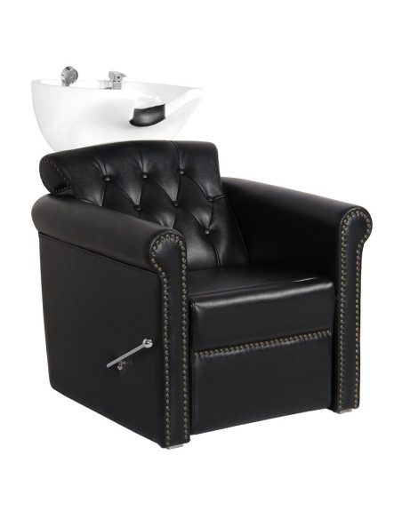 Gabbiano hair wash unit Berlin Lux black