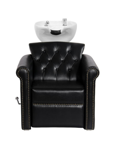 Gabbiano hair wash unit Berlin Lux black