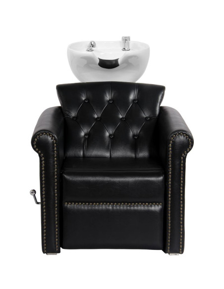 Gabbiano hair wash unit Berlin Lux black