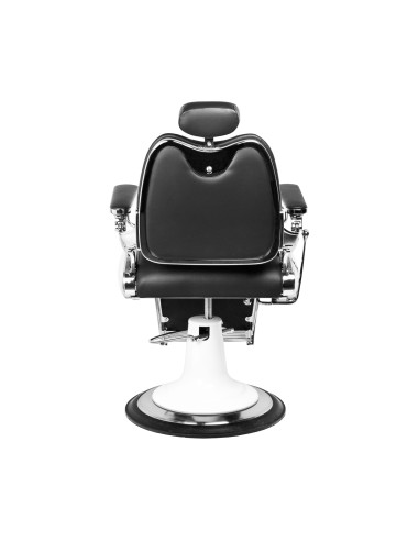 Gabbiano black moto style barber chair