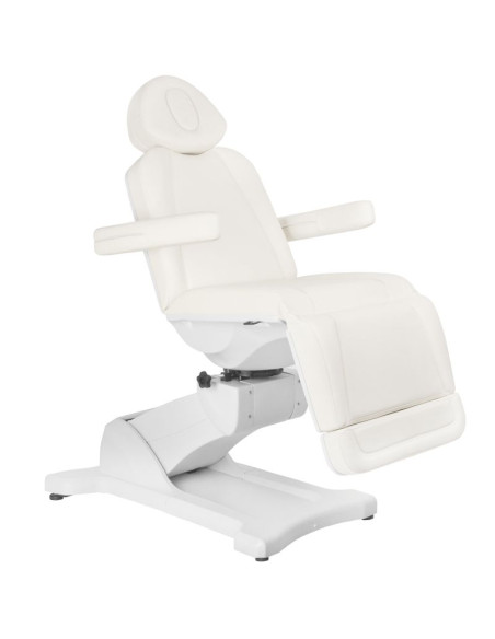 Electric cosmetic chair azzurro 869a rotary 4 engine white