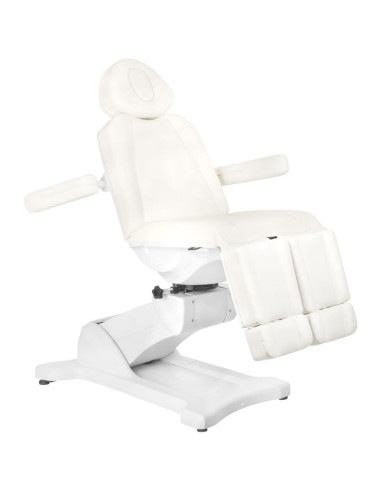Electric cosmetic chair azzurro 869as pedi 5 motor rotary white