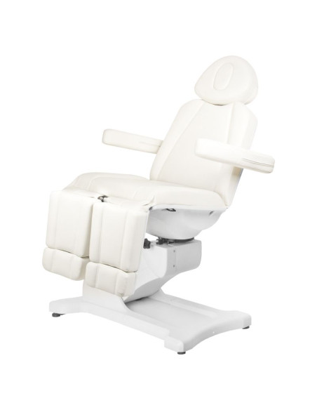 Electric cosmetic chair azzurro 869as pedi 5 motor rotary white