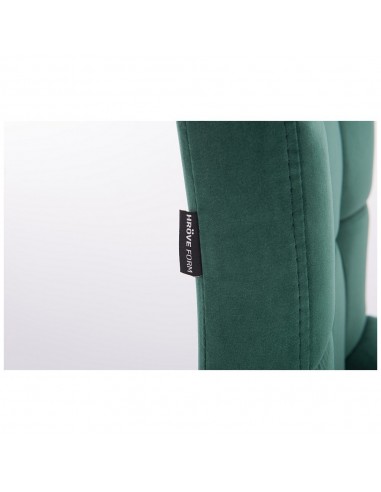 Hroove Salon Chair - Green Velour Bella Furniture Ireland BFHR7009N