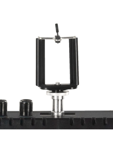 Ring light 18 "48w led black + tripod