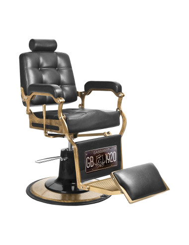 Gabbiano barber chair Boss black
