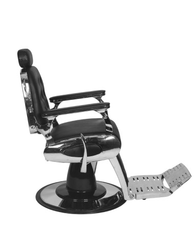 Gabbiano barber chair francesco black