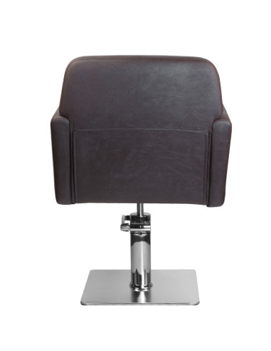 Gabbiano hamburg brown hairdressing chair