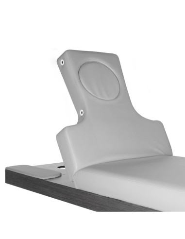Spa cosmetic bed azzurro wood 815b heated light gray
