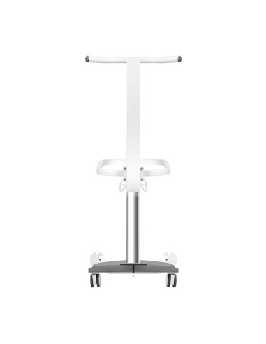 Comfort pedicure tray on wheels with lift function