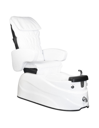 Spa pedicure chair as-122 white with massage function
