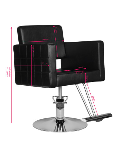 Hair system hairdressing chair hs33 black