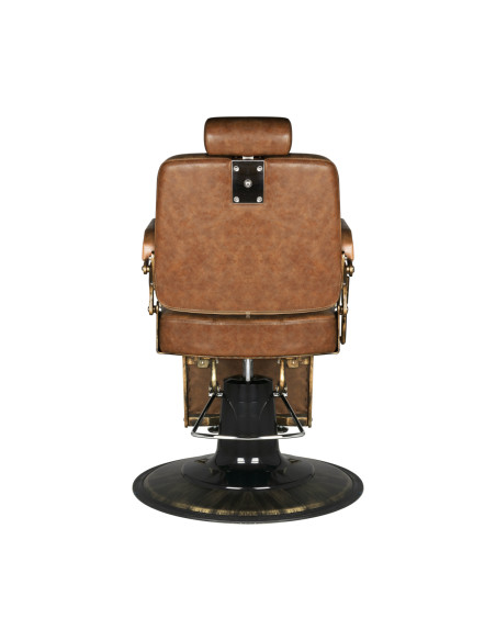 Gabbiano barber chair Boss Old Leather light brown