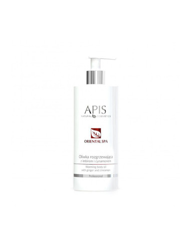 Apis oriental spa warming olive with ginger and cinnamon 500ml