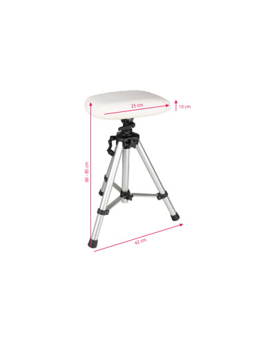 Footrest for pedicure azzurro 301 alu