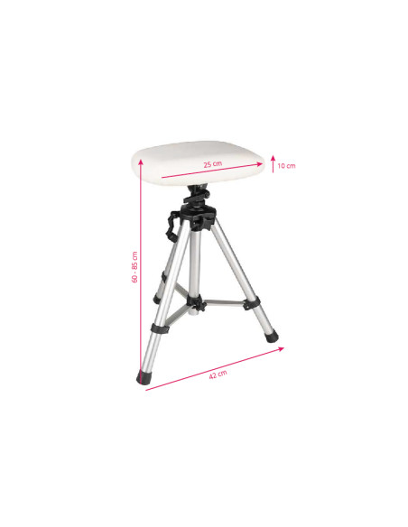 Footrest for pedicure azzurro 301 alu