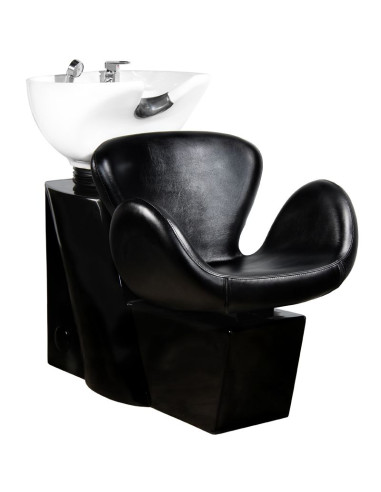 Gabbiano Amsterdam hairdressing wash unit black 