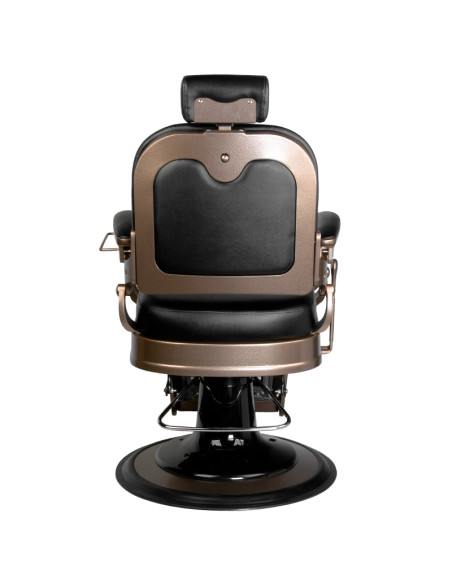 Old Ernesto Black Barber Chair Gabbiano
