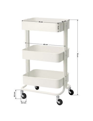 Table - cosmetic helper hs05 white