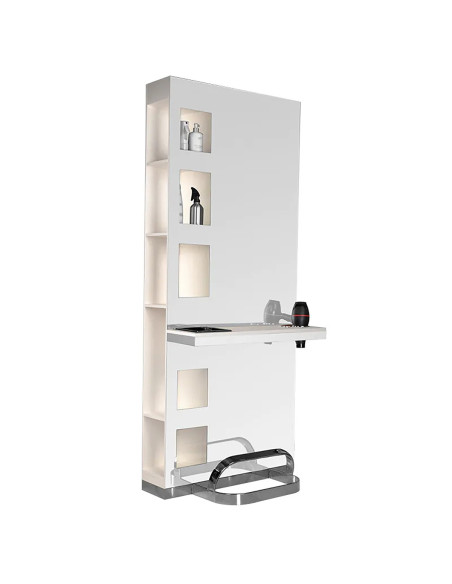 Gabbiano hairdressing console b058 pearl