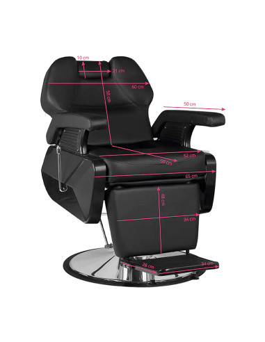 Hair system new york black barber chair