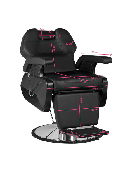 Hair system new york black barber chair