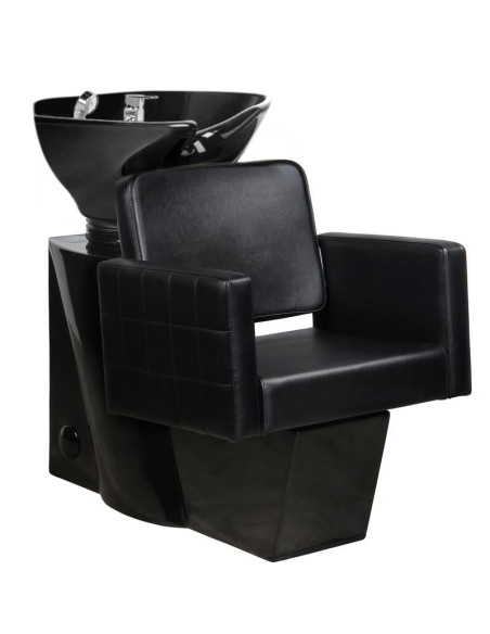 Gabbiano wash unit ankara black / black bowl