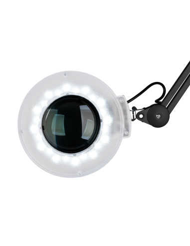 S5 led magnifier lamp + black tripod