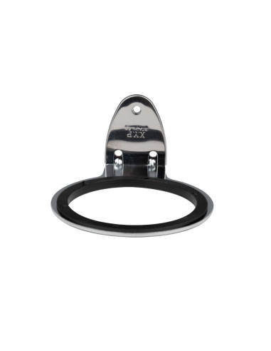 Wall-mounted holder for a hair dryer q96 chrome