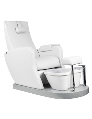 Spa chair for pedicure azzurro 016 white