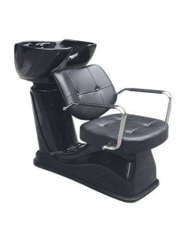 Gabbiano Vigo black hairdressing wash unit